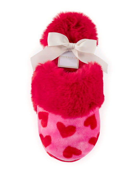Shiraleah Felicity Hearts Slippers