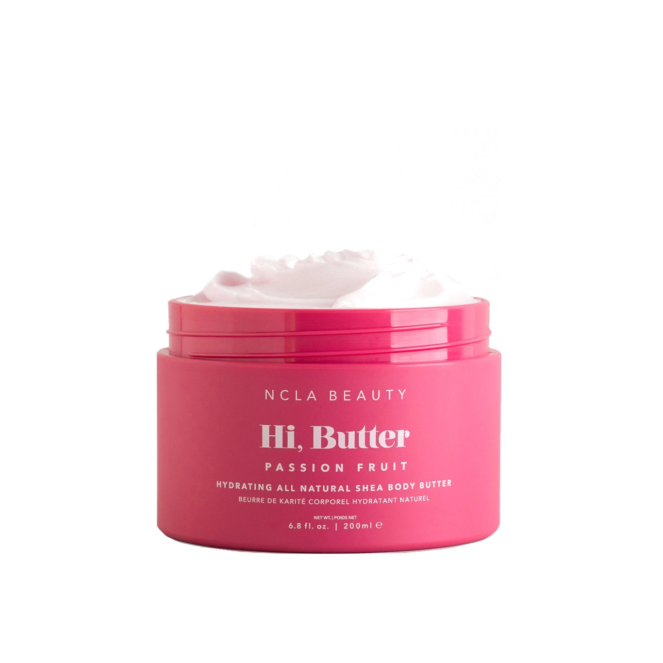 NCLA Beauty Hi, Butter All Natural Shea Body Butter - Passion Fruit