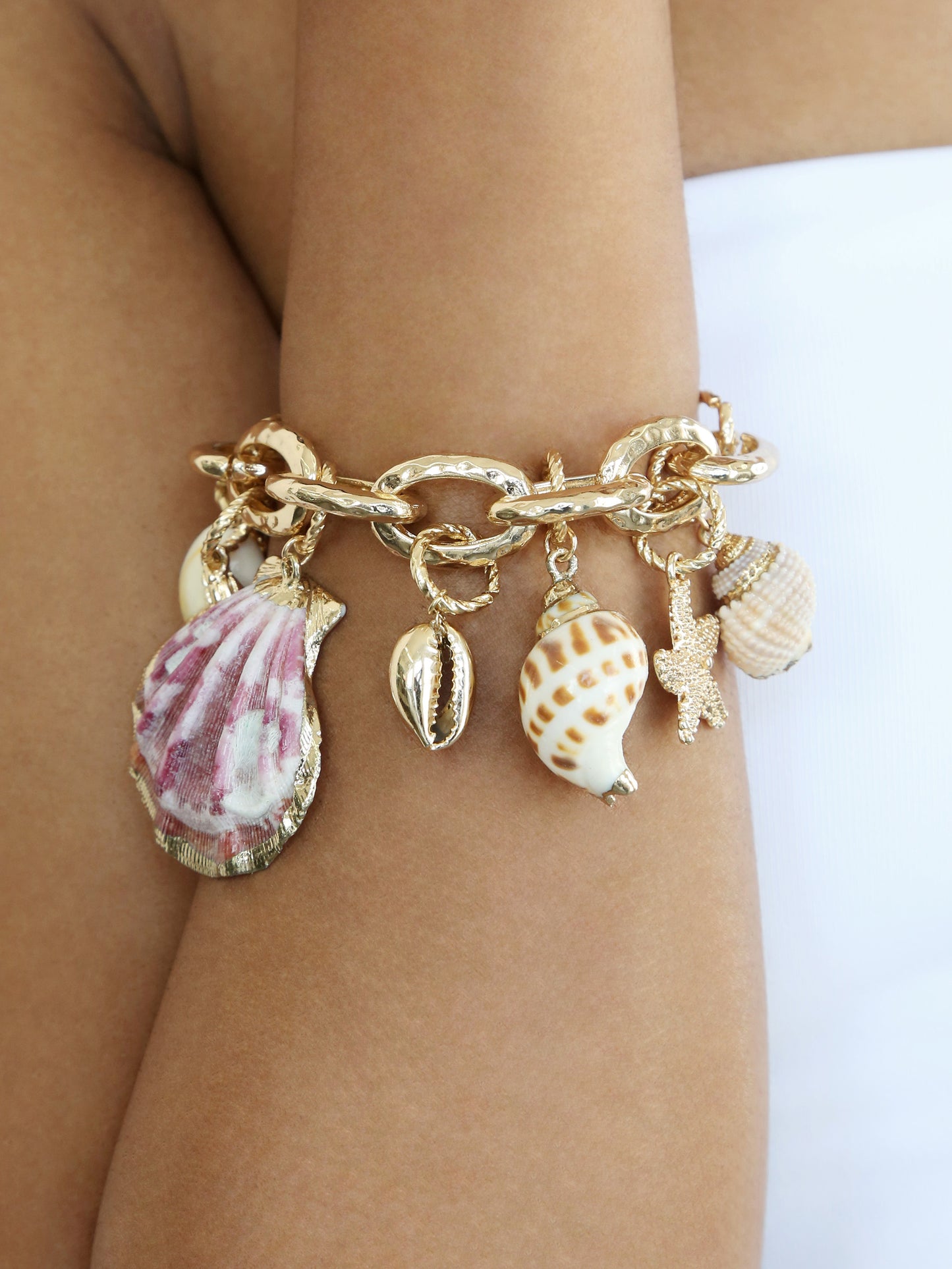 Ettika Mermaid Tears 18k Gold Plated Bracelet