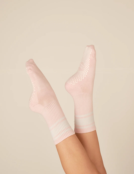 The Crew Stripe Grip Sock