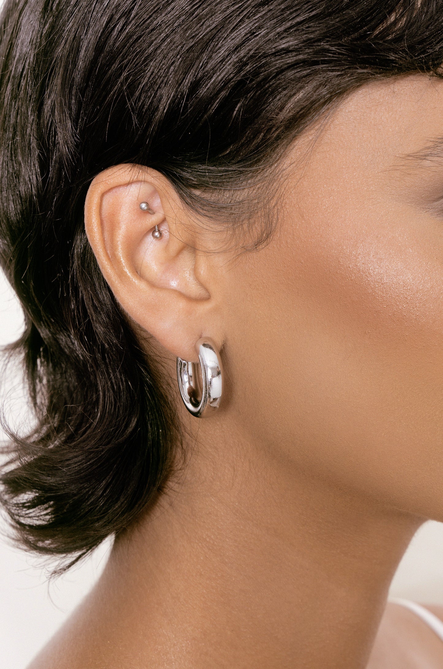 Mini Thick Classic Hoops