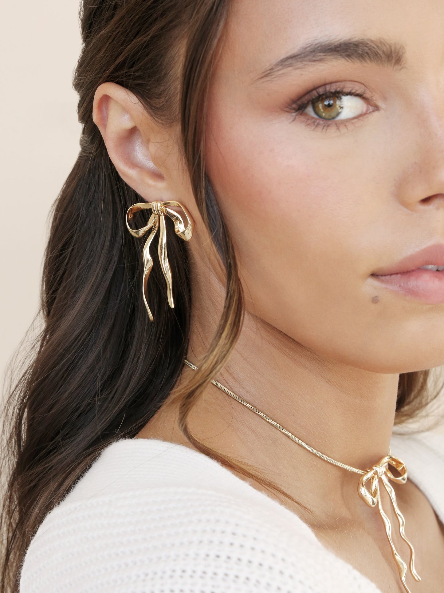 Ettika Bow Earrings