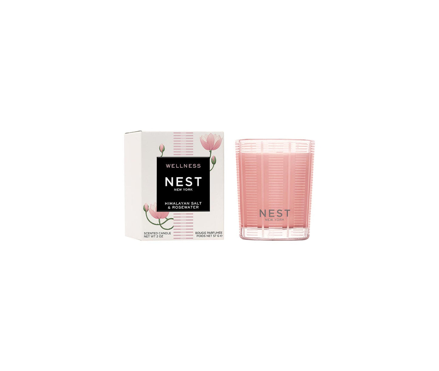 Himalayan Salt & Rosewater Candle NEST New York