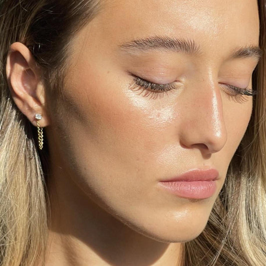 Sloane Chain Stud Earring