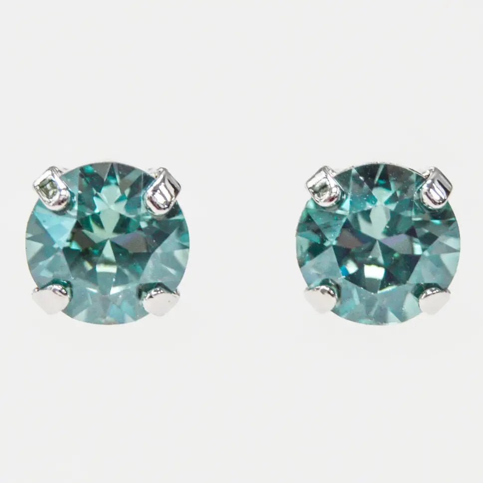 Teal Tides Stud Earrings