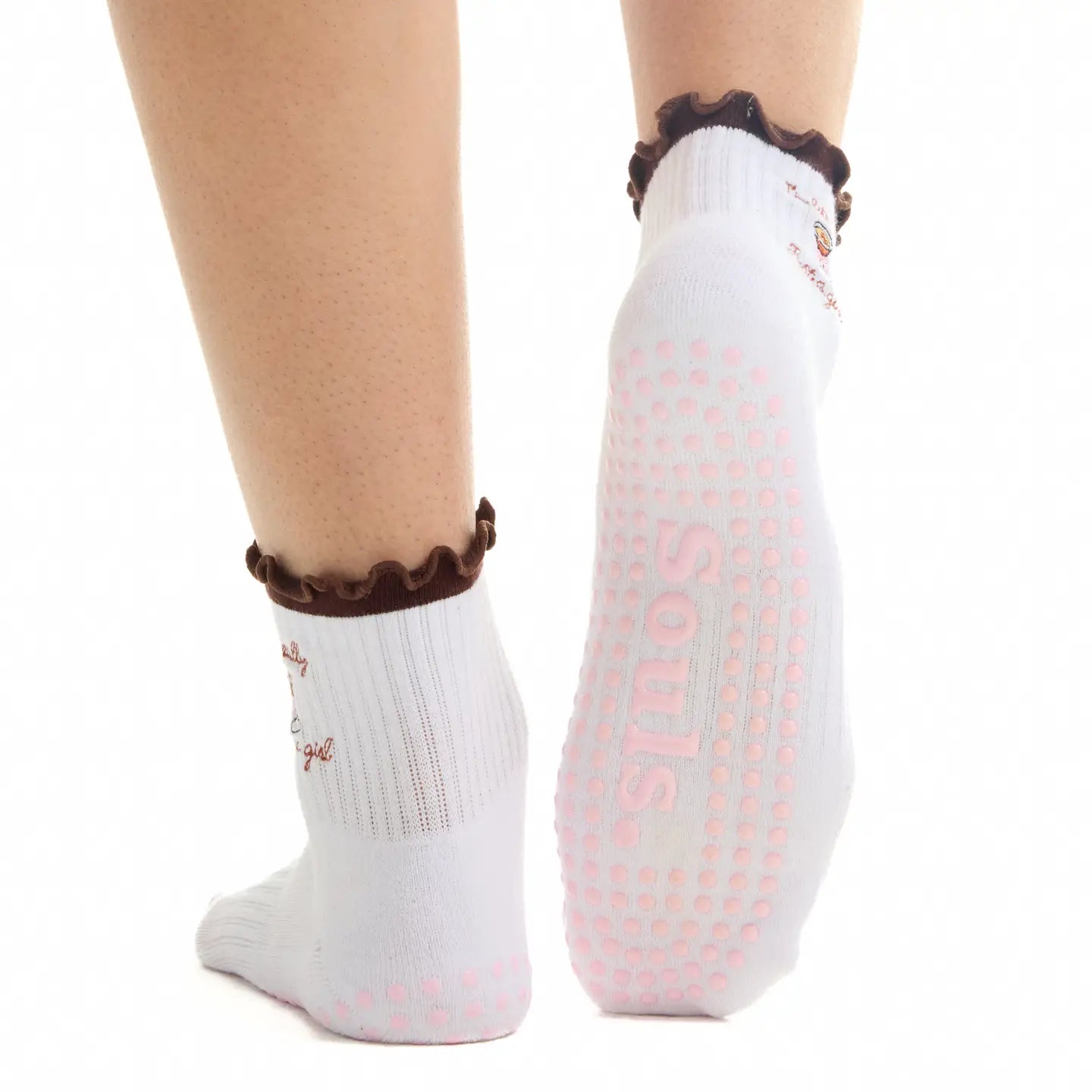 Soul. Just a Girl Grip Socks for Yoga, Pilates & Barre