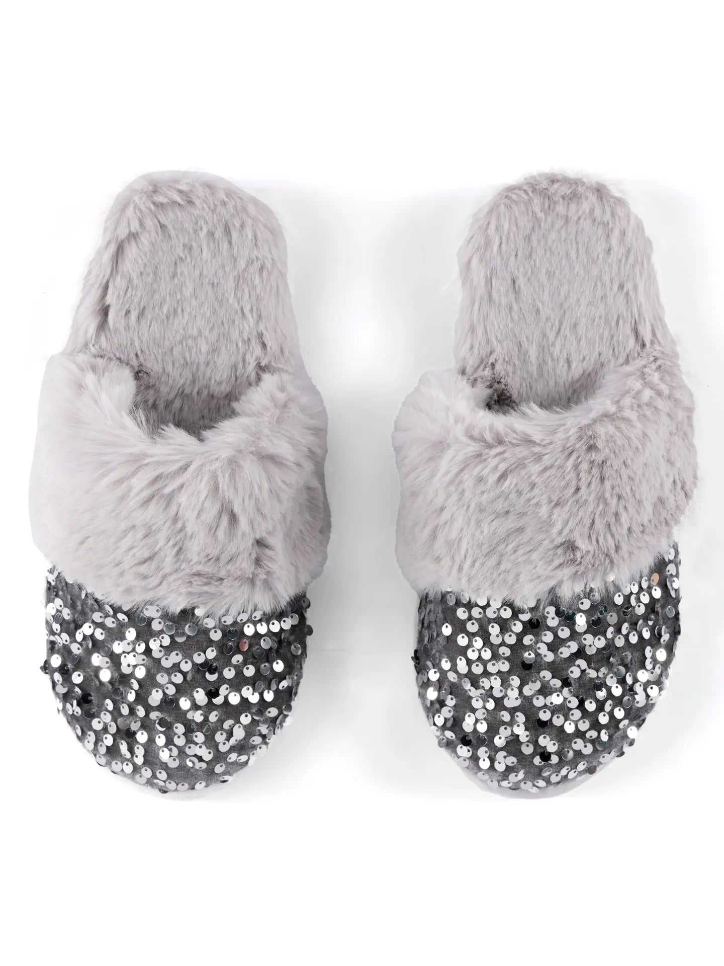 Silver Fiesta Slippers