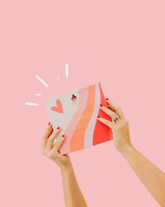 Champagne and Rose Shower Steamers