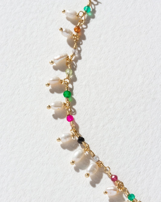 Lily of the Valley Collar Necklace