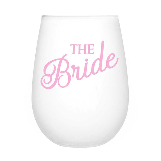 The Bride Wine Glass