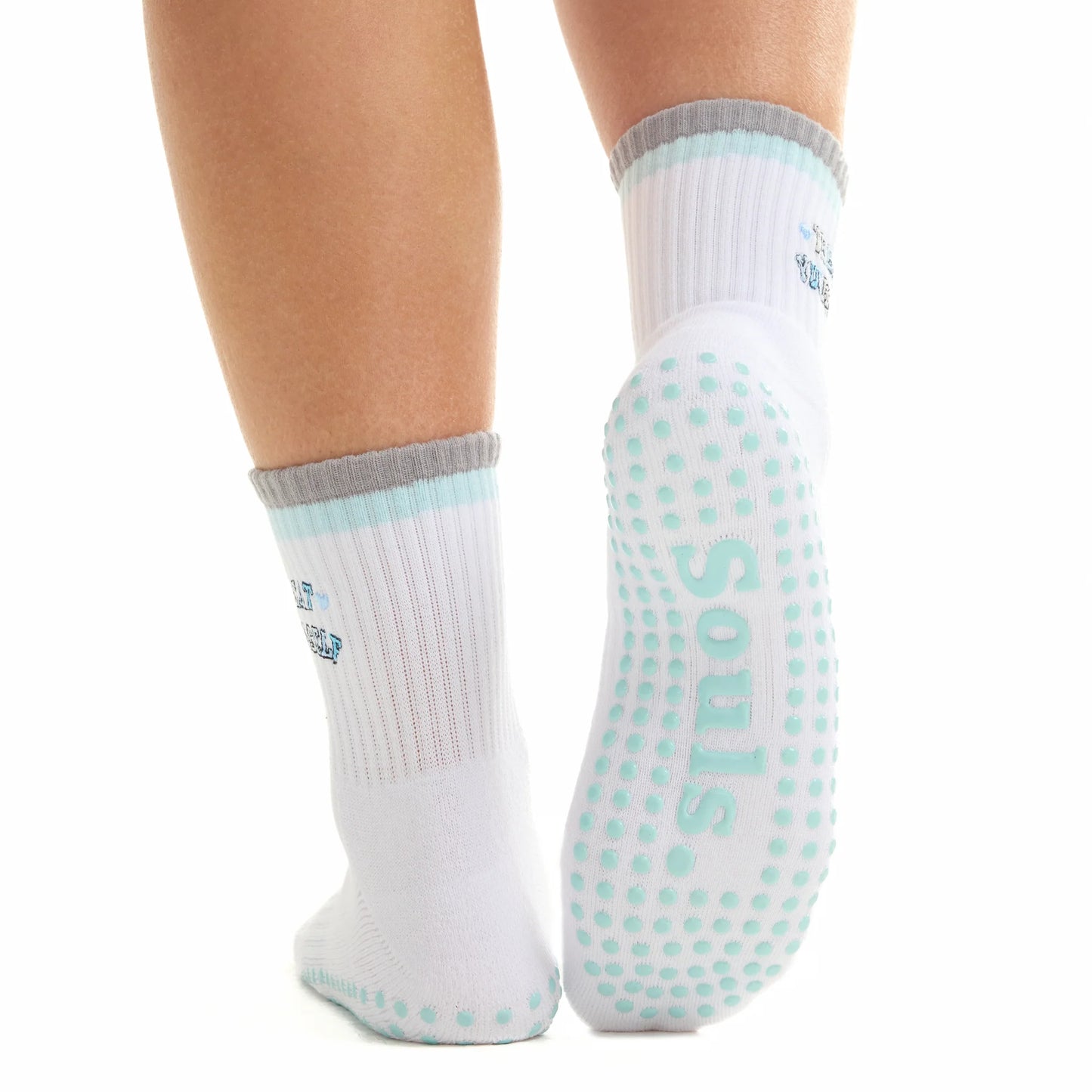 Souls. Treat Yourself Grip Socks For Pilates, Yoga, Barre