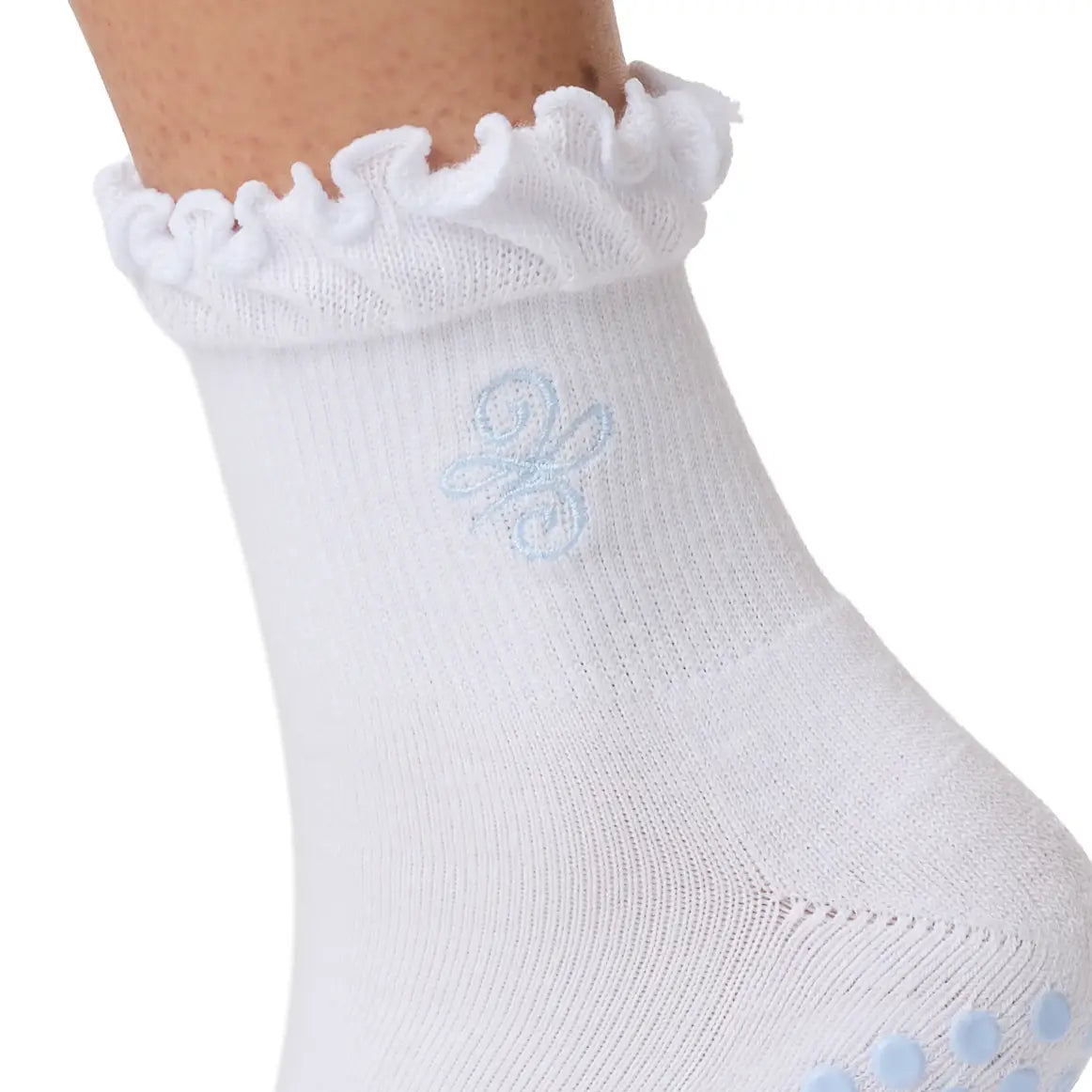 Souls. New Beginnings White Grip Socks For Pilates, Yoga, Barre