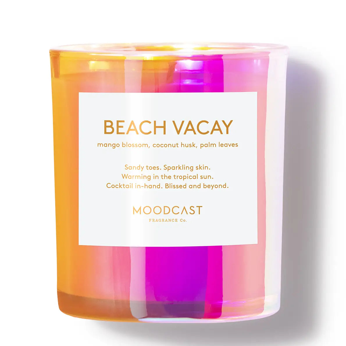 Beach Vacay - Coconut Wax Candle - 8 oz Glass Jar
