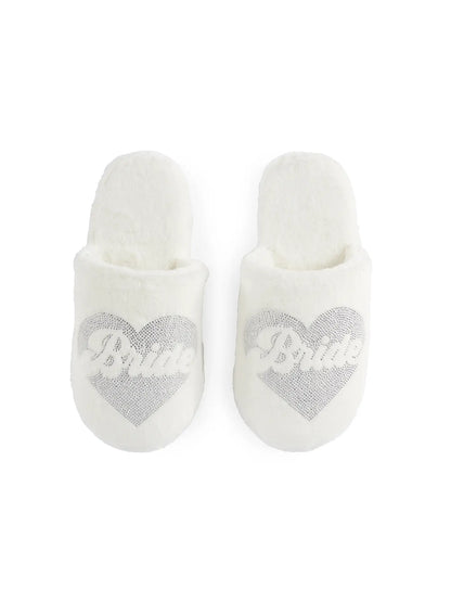 Bride Heart Slippers