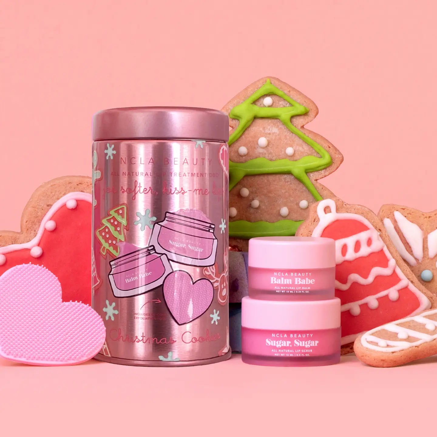 Christmas Cookies Lip Care Holiday Gift Set