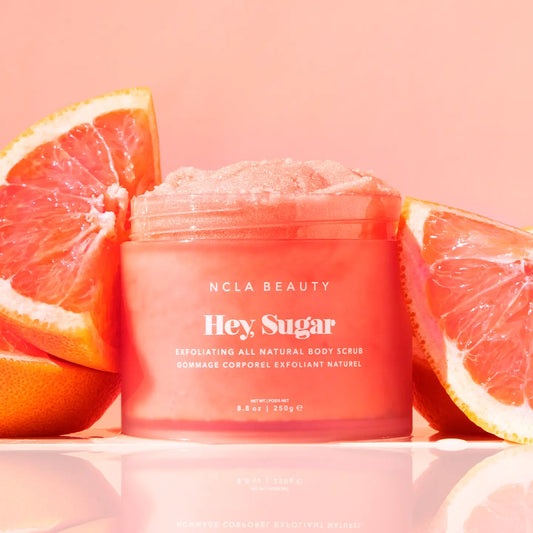 NCLA Beauty Hey, Sugar All Natural Body Scrub - Pink Grapefruit