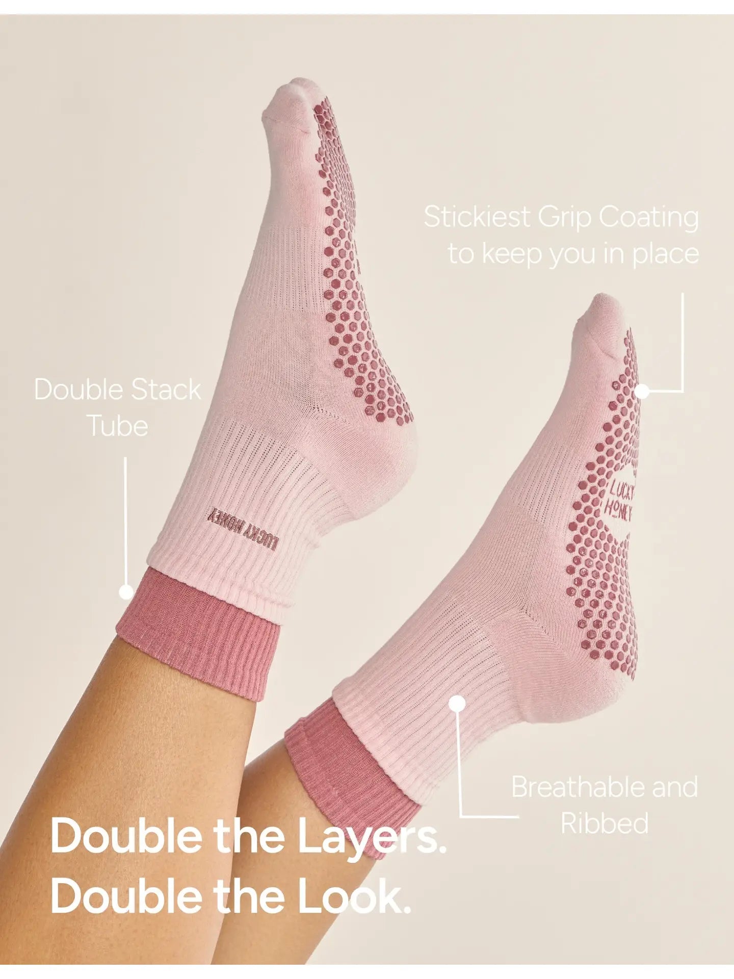 The Stack Grip Sock