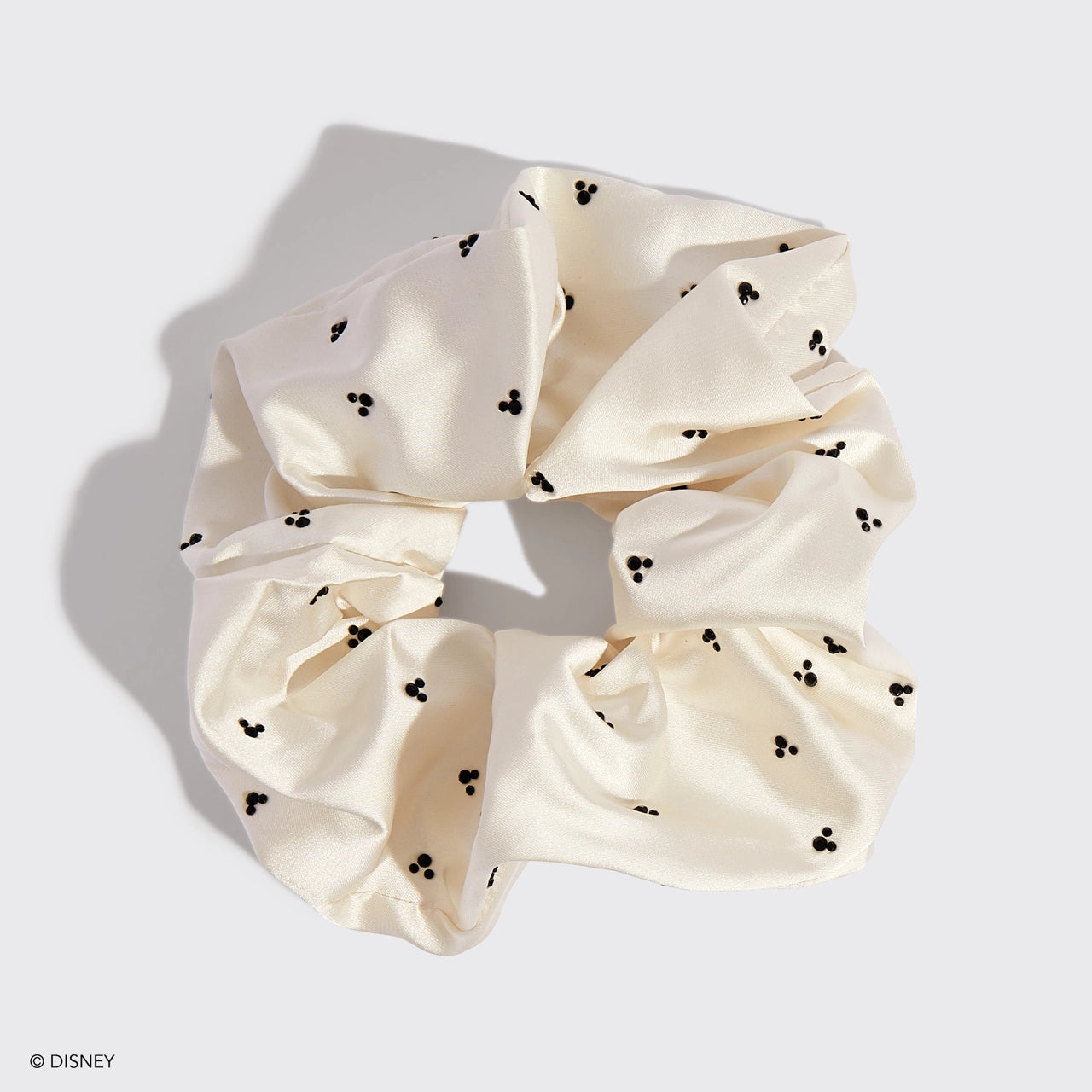Kitsch x Disney Mickey & Minnie Satin Rhinestone Scrunchie