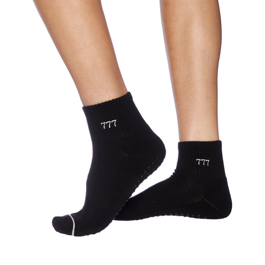 Angel Number Ankle Grip Socks