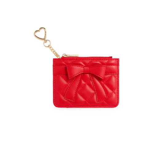 Quilted Bow Card Case