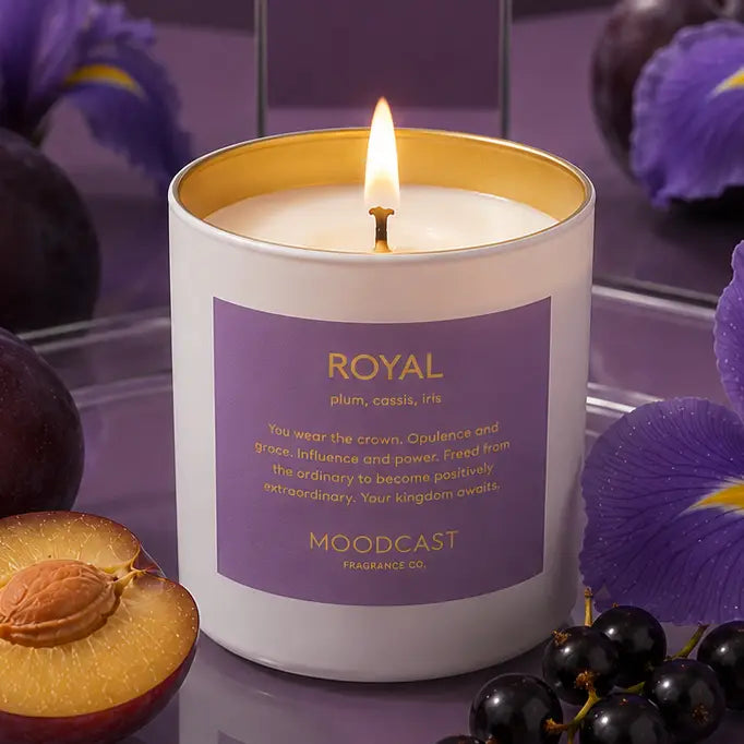 Coconut Wax Candle - Persona - Royal - 8 oz Glass Jar