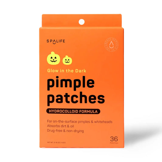 Glow in the Dark Pumpkin Halloween Pimple Patches
