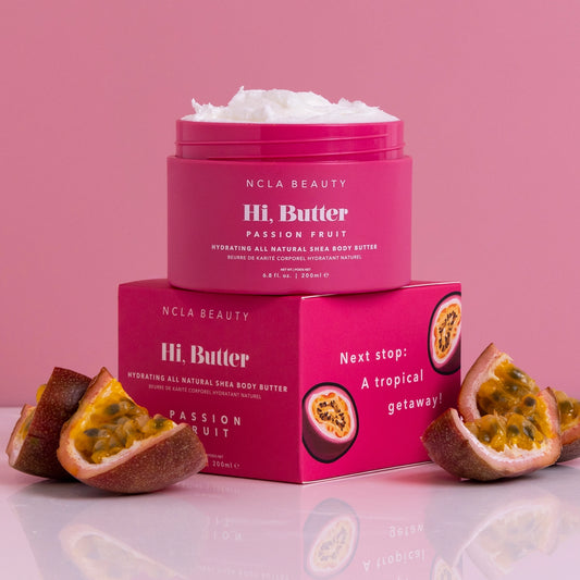 NCLA Beauty Hi, Butter All Natural Shea Body Butter - Passion Fruit