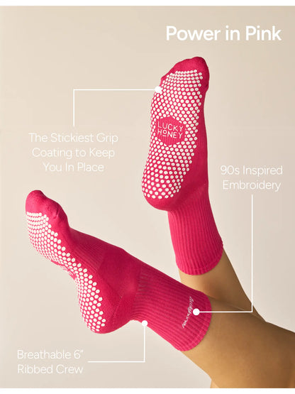 The 90s Crew Grip Sock