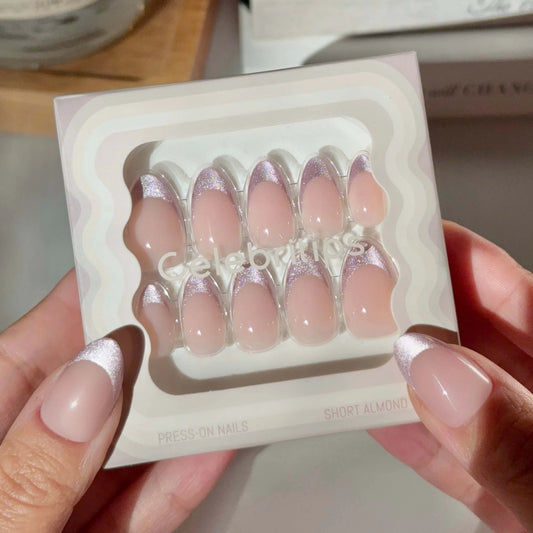 Celebritips How Do You Like Your Rosé Press-on Nails