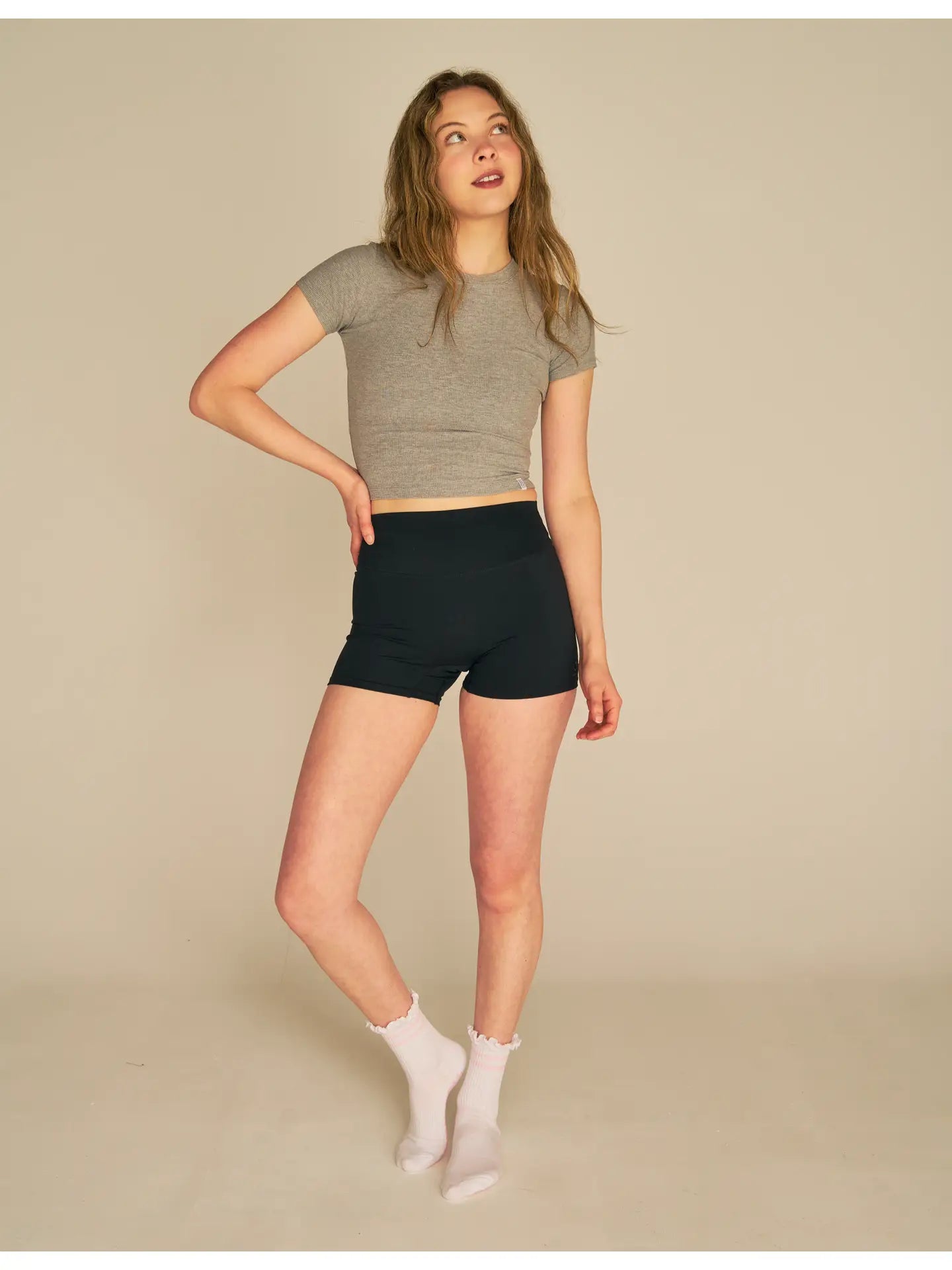 The Tall Ruffle Grip Sock
