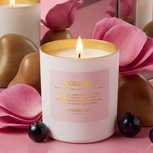 Coconut Wax Candle - Persona - Soloist - 8 oz Glass Jar