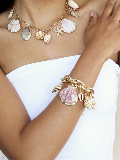 Ettika Mermaid Tears 18k Gold Plated Bracelet
