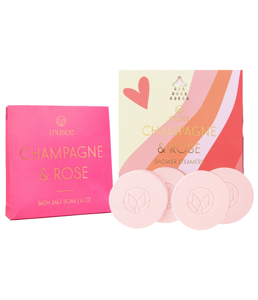 Champagne & Rose Gift Set