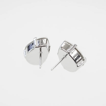 Crystal Pear Earrings