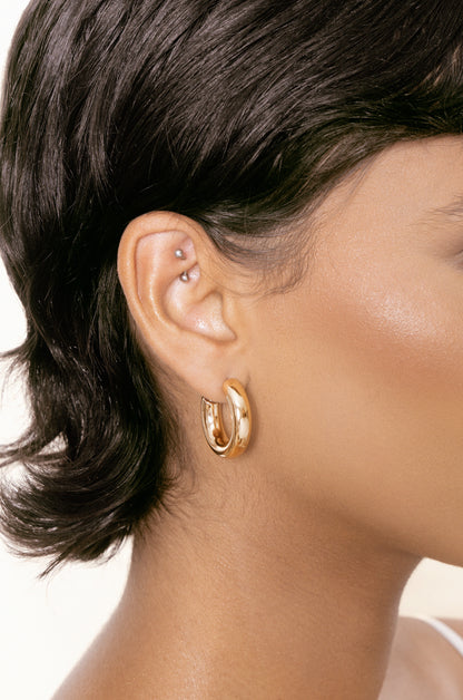 Mini Thick Classic Hoops