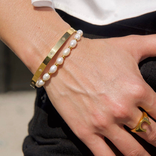 Hayden Pearl Bracelet