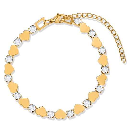 Jules Heart Chain Bracelet