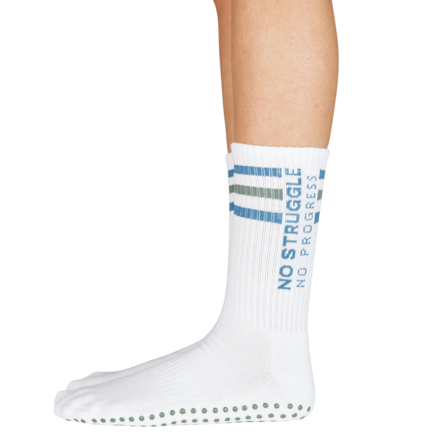 Souls. No Struggle, No Progress Grip Socks For Pilates, Yoga, Barre