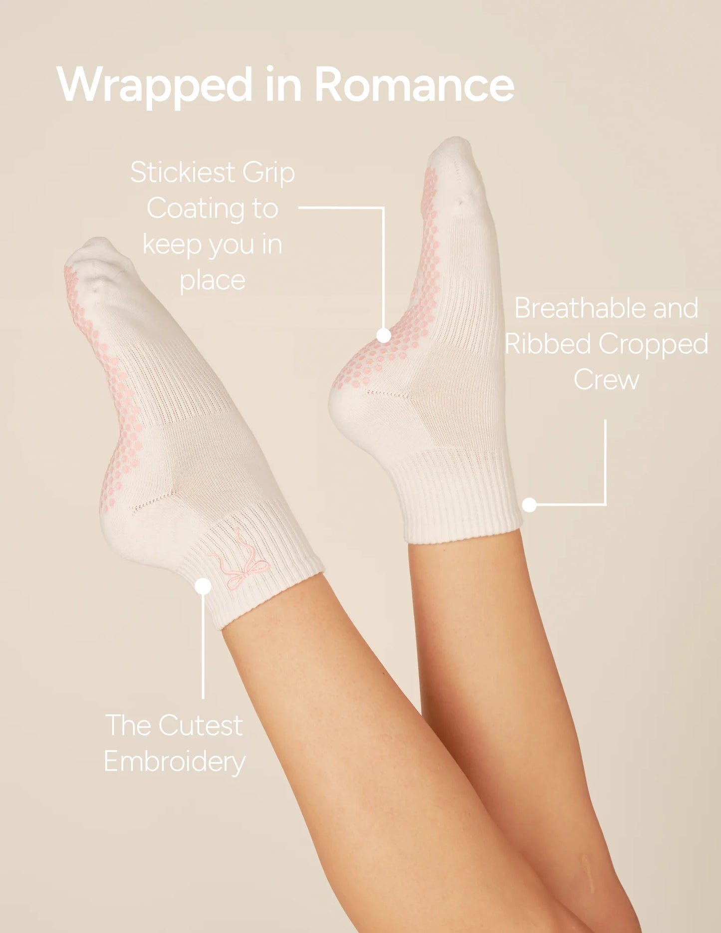 The Harlow Grip Sock