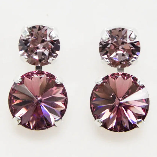 Sugar Plum Stacked Earrings | Katora