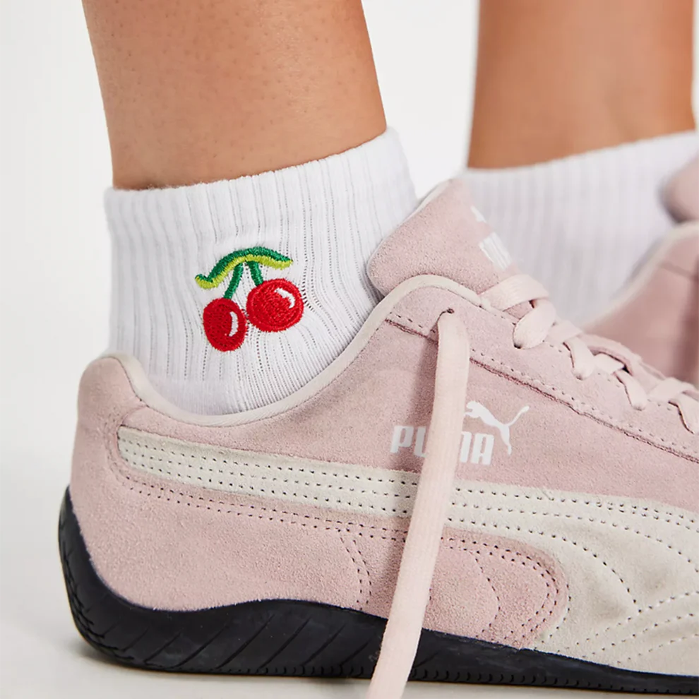 Souls. Very Cherry Grip Socks for Yoga, Pilates & Barre