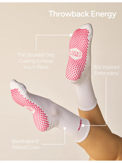 The 90s Crew Grip Sock