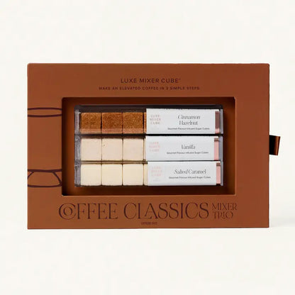 Coffee Classics Mixer Trio, Vanilla & Salted Caramel Cubes