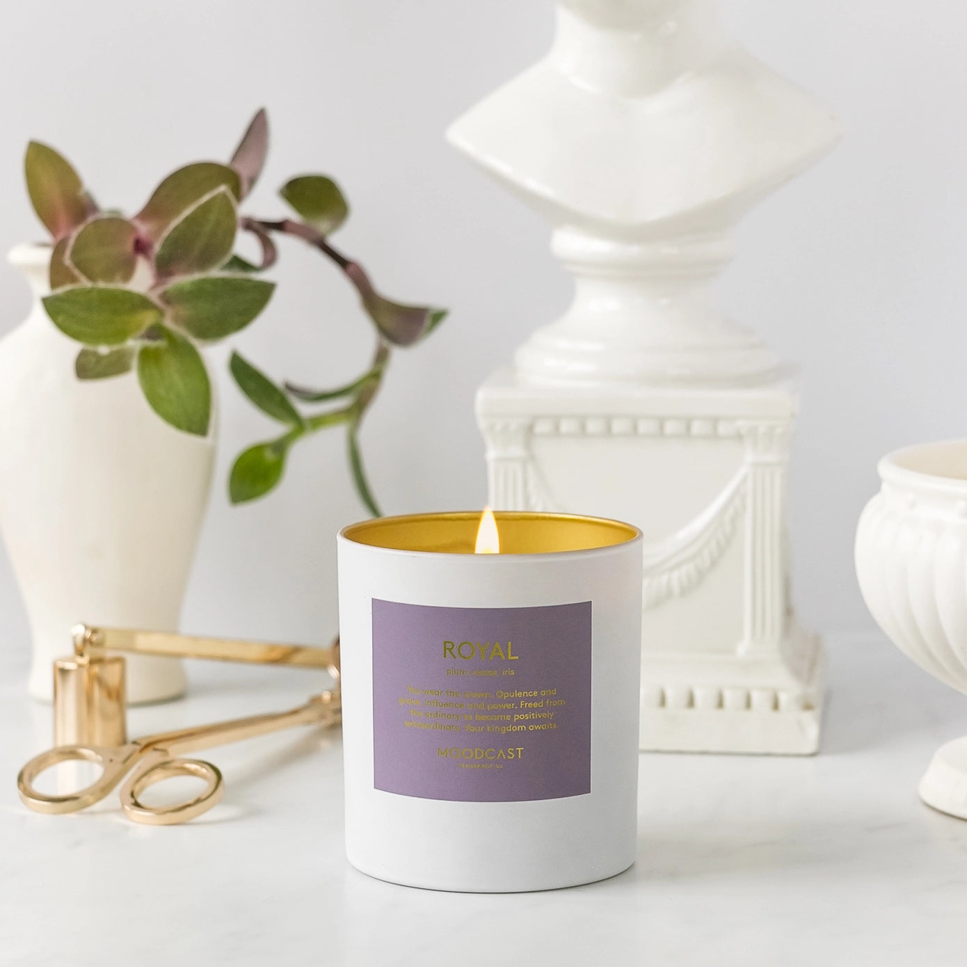 Coconut Wax Candle - Persona - Royal - 8 oz Glass Jar