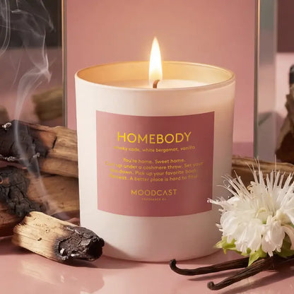 Homebody - Coconut Wax Candle - Persona - 8 oz Glass Jar