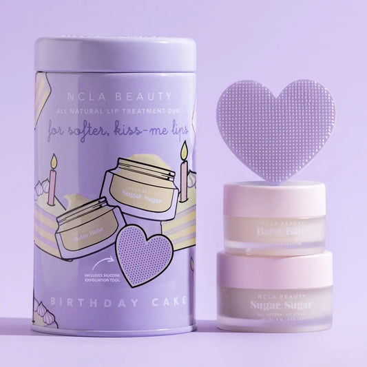 Birthday Cake Lip Care Set + Lip Scrubber