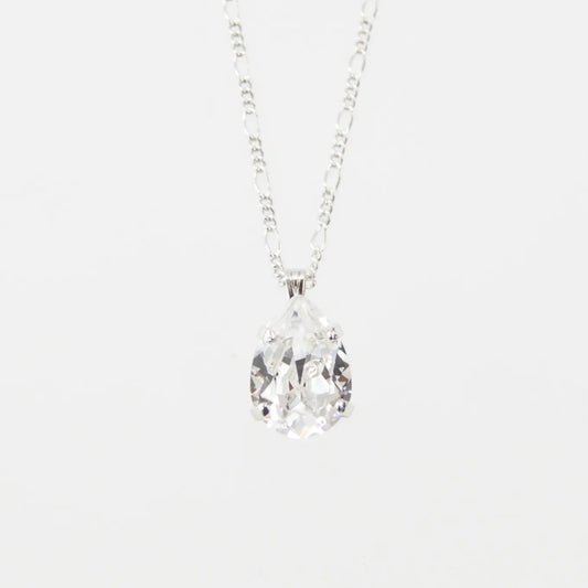 Crystal Pear Necklace