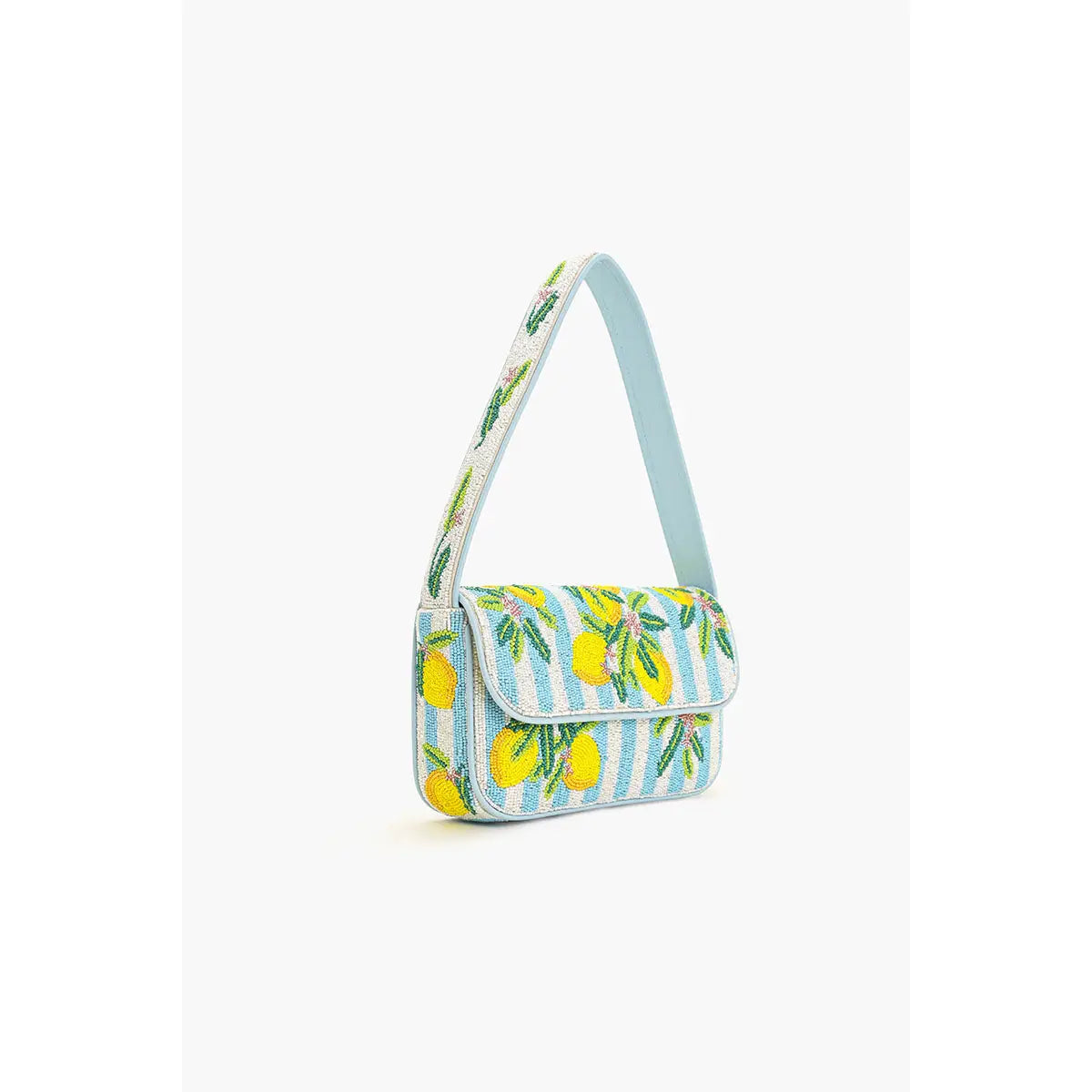 Limoncello Stripe Shoulder Bag