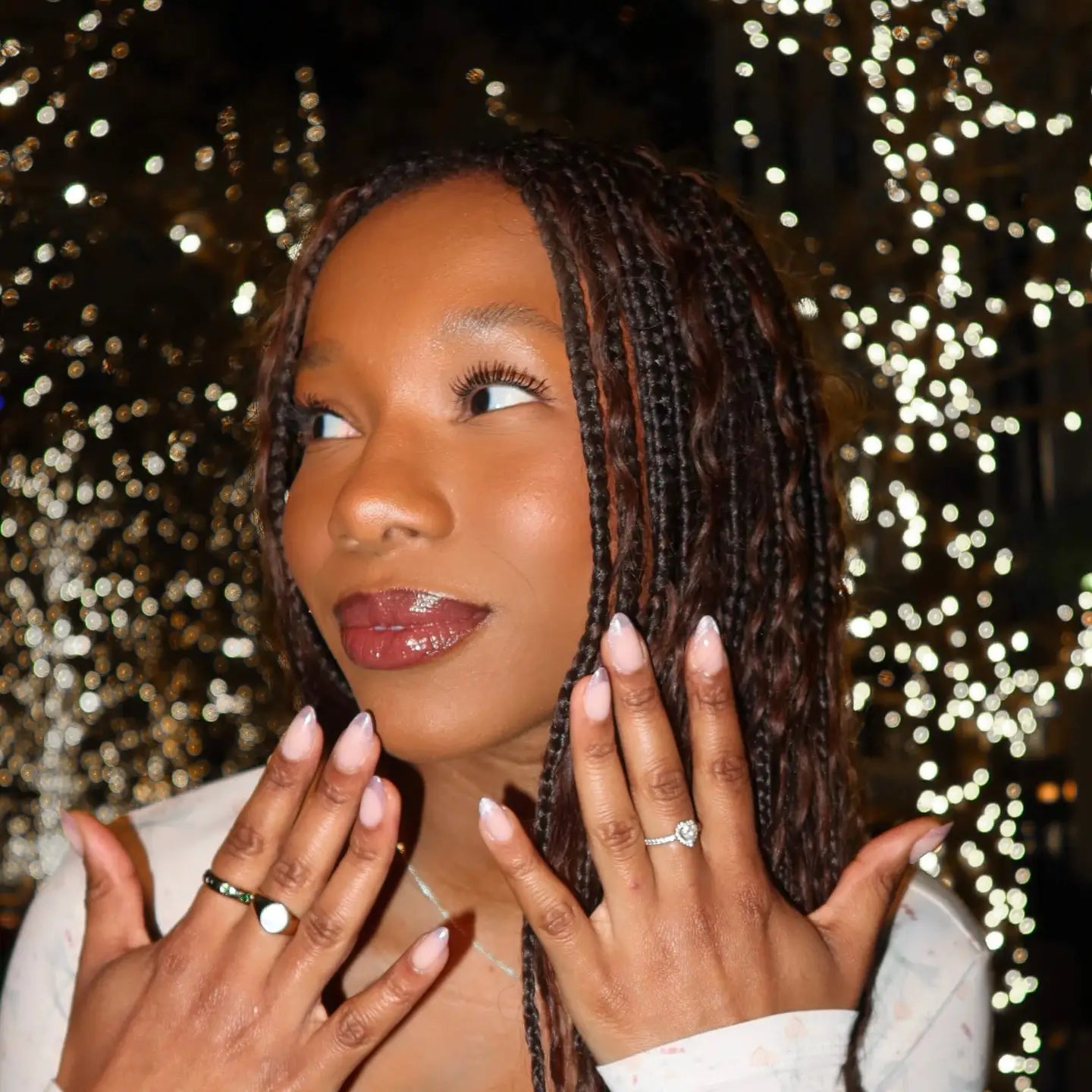 Celebritips How Do You Like Your Rosé Press-on Nails