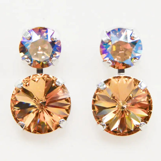 Honey Harvest Stacked Earrings